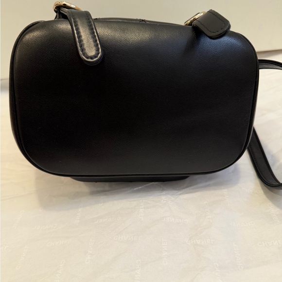 Chanel Duma Drawstring Backpack Quilted Lambskin Small Black - Picture 9 of 13